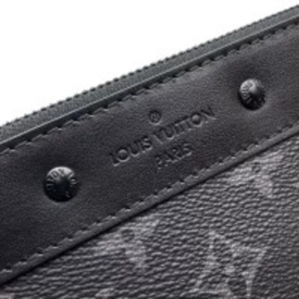LOUIS VUITTON Pochette To Go Eclipse Black Shoulder Bag - Picture 8 of 8